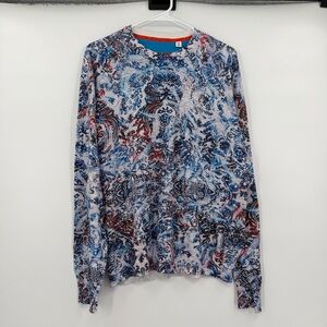 Robert Graham Barrel Man Linen Cotton Crewneck Sweater
Medium